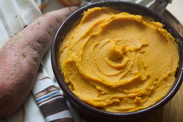 Golden Milk Whipped Sweet Potatoes | Well by Michelle
